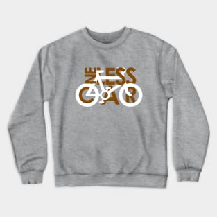 One Less Car (#3) Crewneck Sweatshirt